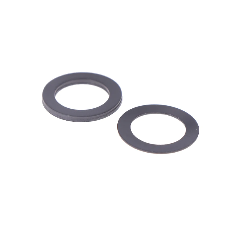 100 個 M10 黒ナイロン平ワッシャー平面スペーサーガスケットリング室内ドアワッシャー耐摩耗性継手ヒンジリング部品