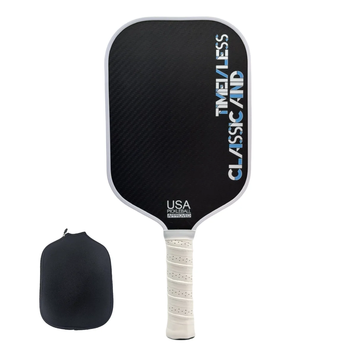 

SONGYI Pickleball Paddle 3K Raw Carbon Fiber Surface with 16mm Polypropylene Honeycomb Core USA Pickleball Approved