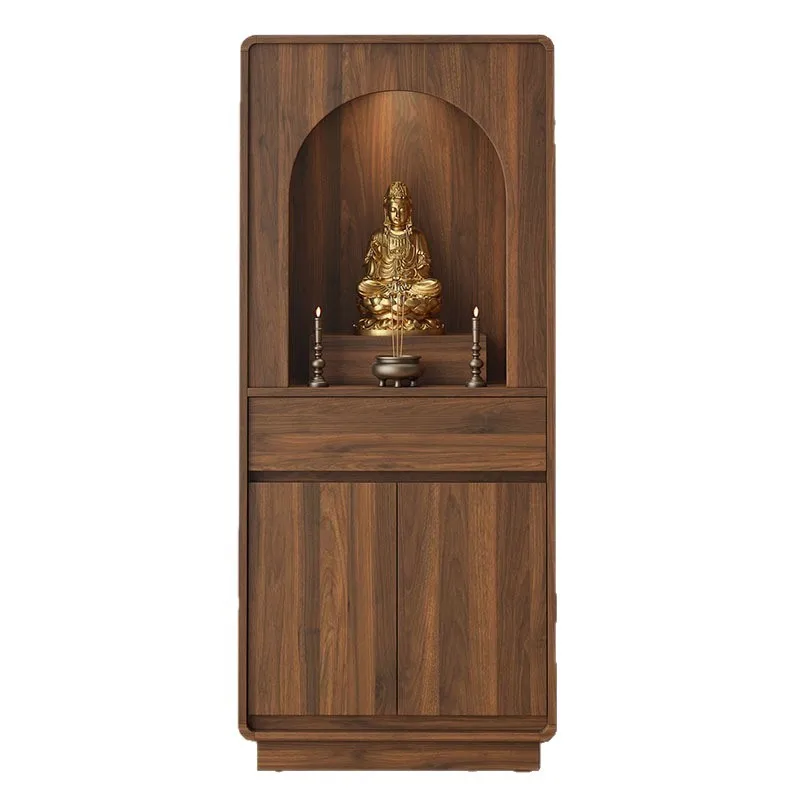 Buddhist shrine offering table Shrine modern light luxury small shrine household Buddhist cabinet living room