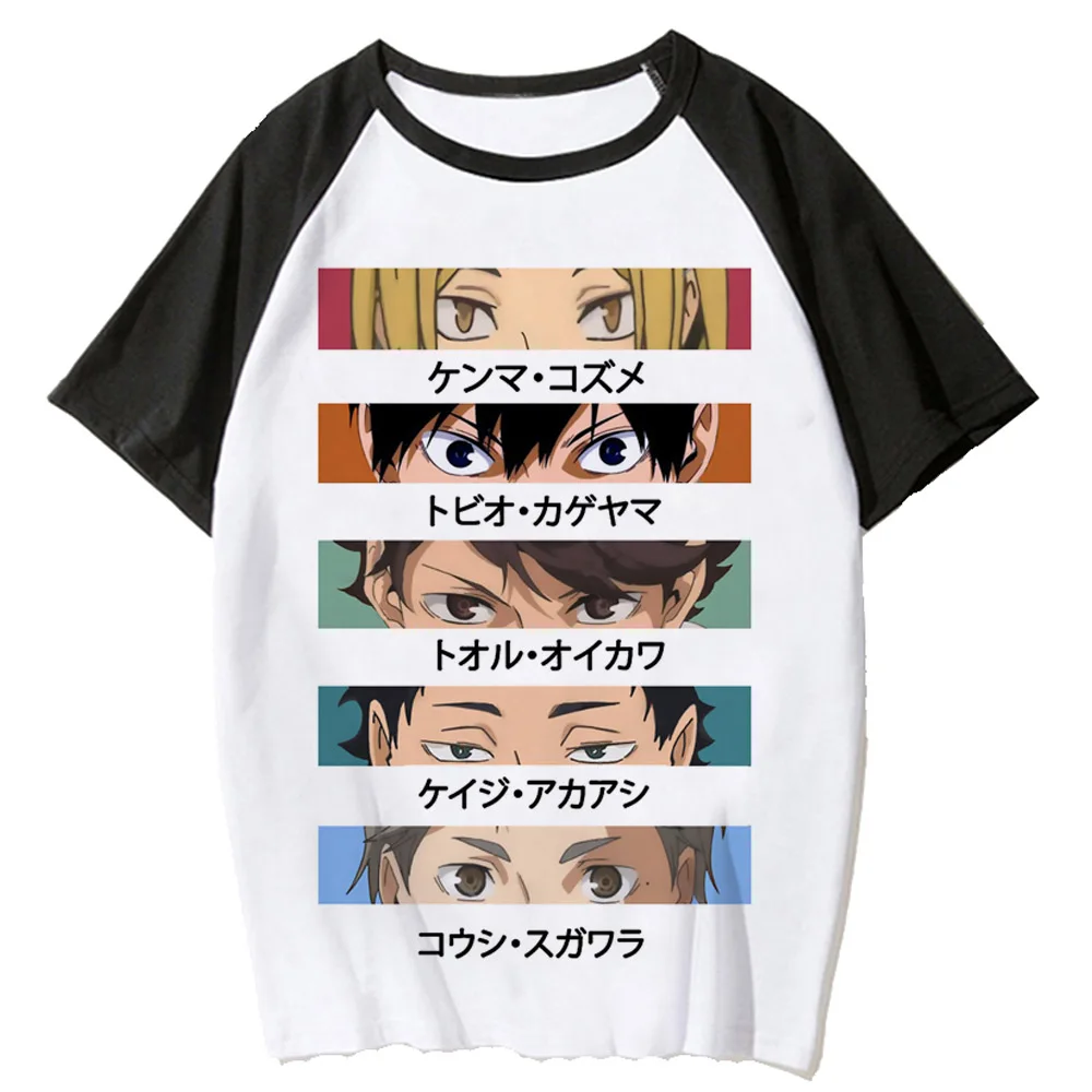 Volleyball Anime top women funny t-shirts female y2k clothing