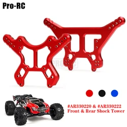 1Set Aluminium Alloy Front & Rear Shock Tower #AR330220 #AR330222 Upgrade for RC Car Arrma 1/8 KRATON OUTCAST NOTORIOUS 6S V5