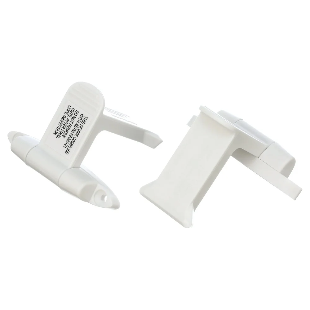 Child Safety Window Stop Adjustable Lock Mechanism Multi-pack Single Double Hung Sliding Windows ASTM Compliant 2 Pack