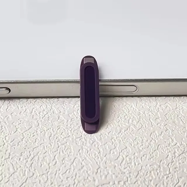 Für iPhone 18 16 17 Pro Max Silikon Weiche Kamera-Auslöseknopf-Hülle 1 Stück Aufkleber Handy-Zubehör Für iPhone18Pro