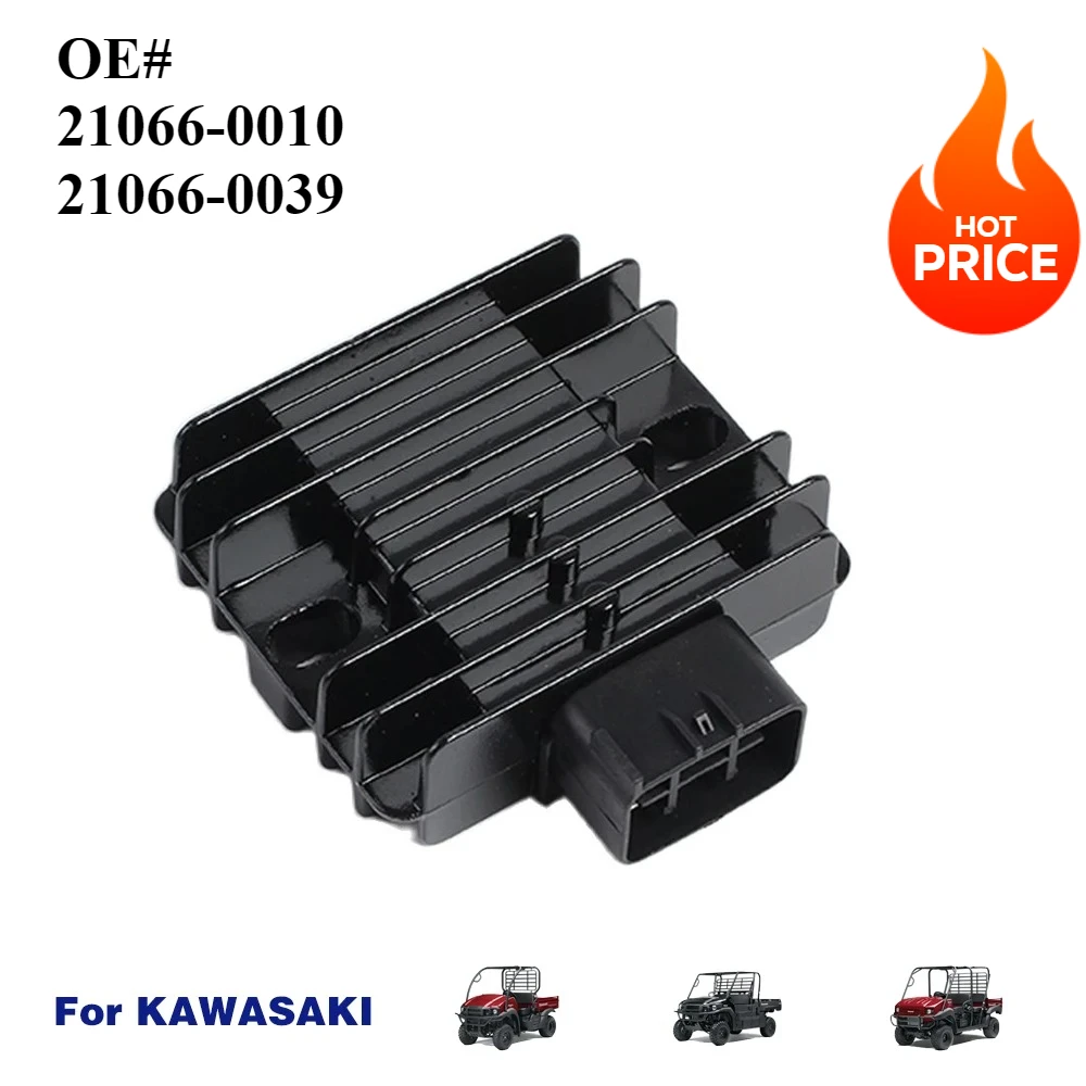 

Voltage Regulator Rectifier for Kawasaki Mule 600 610 KAF 400 C6F KAF 400 A8F KAF 400B6F 21066-0010 21066-0039 Mule SX
