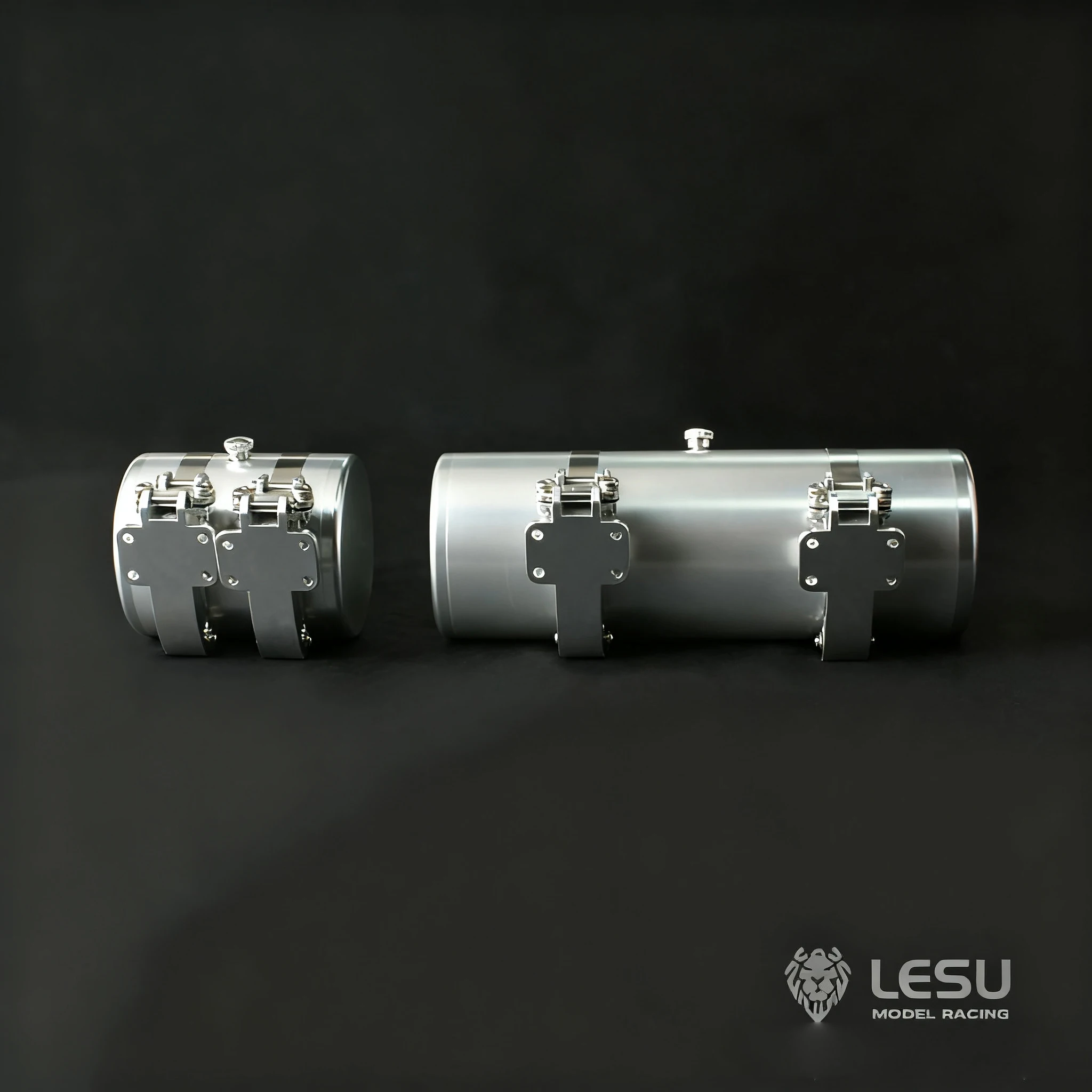 LESU Serbatoio Carburante Circolare G6059 GL Modello Camion Americano Stile per 1/14 Tamiya RC Trattore King Hauler Globe Liner Accessorio di Aggiornamento