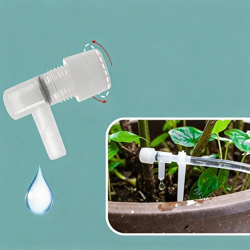 Garden Drip Irrigation Kit with Regulating Valve Potted Plant Watering Device 4/7mm Hose Watering Saving Micro Dripper