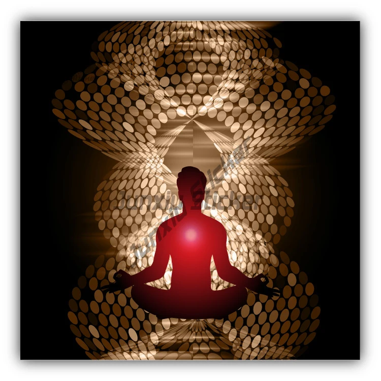 

Meditation Yoga Emblem Sticker High-quality Decal Waterproof Decorative Electric Scooter Accessories Stickers Motorhome Rv Carav