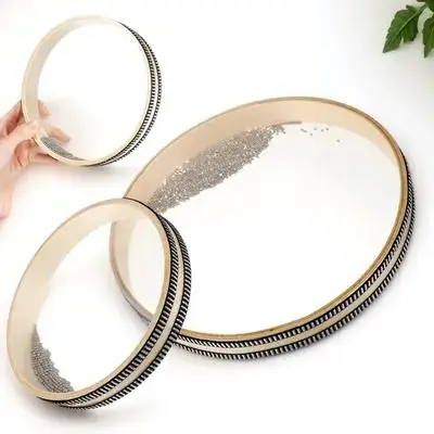 

2 pcs Ocean Drum Premium Healing Instrument For Kids Adults Romantic Wave Relaxation Musical Instrument With Steel