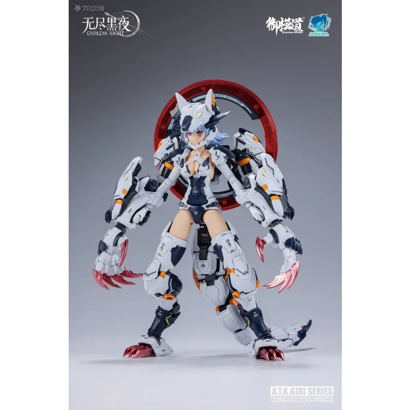 【Spot Supply】EMODEL Origineel A. T.k.girl-serie ''Endless Night Fenril' en ''Endless Night (Commander Type)'' Montagemodel
