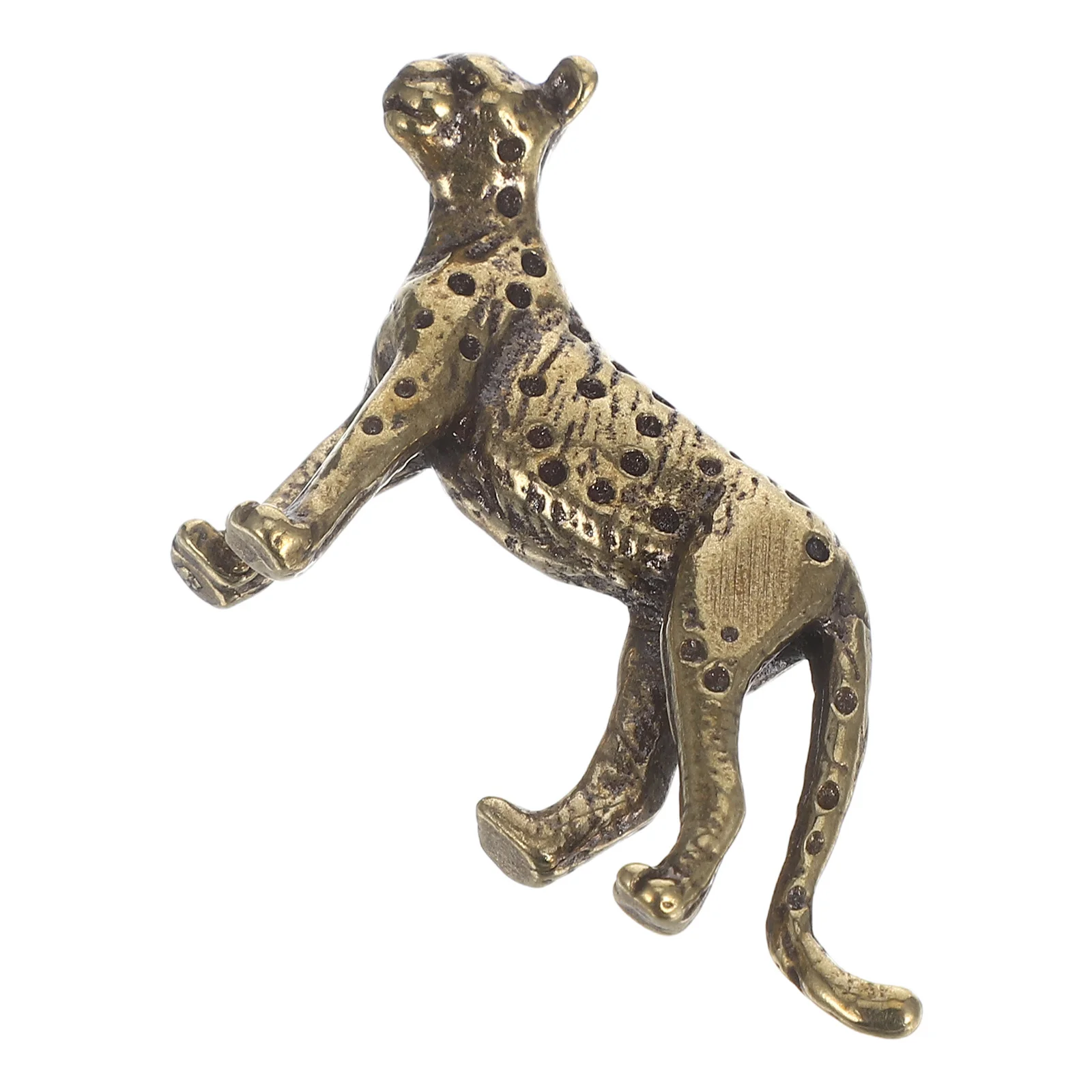 

Marine Animal Figurine Statues Home Decor Delicate Gold Figurines Ornamen Cheetah