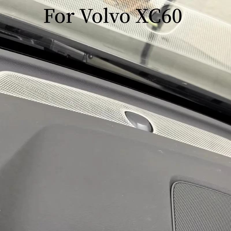 Декоративные наклейки-накладки на воздуховоды приборной панели для Volvo XC60 2018-2026: Аксессуары для автостайлинга