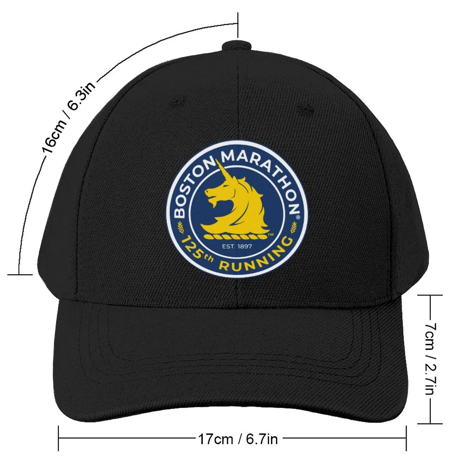 BOSTON MARATHON Baseball Cap Golf Hat Man Icon Luxury Woman Cap Men'S