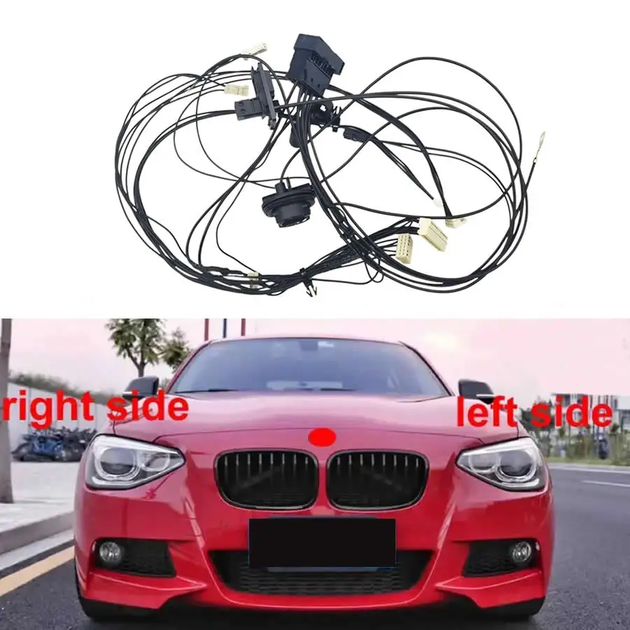 

Для BMW 1 серии F20 2012 2013 2014, замена внутреннего жгута проводов фары, провод разъема цепи фары