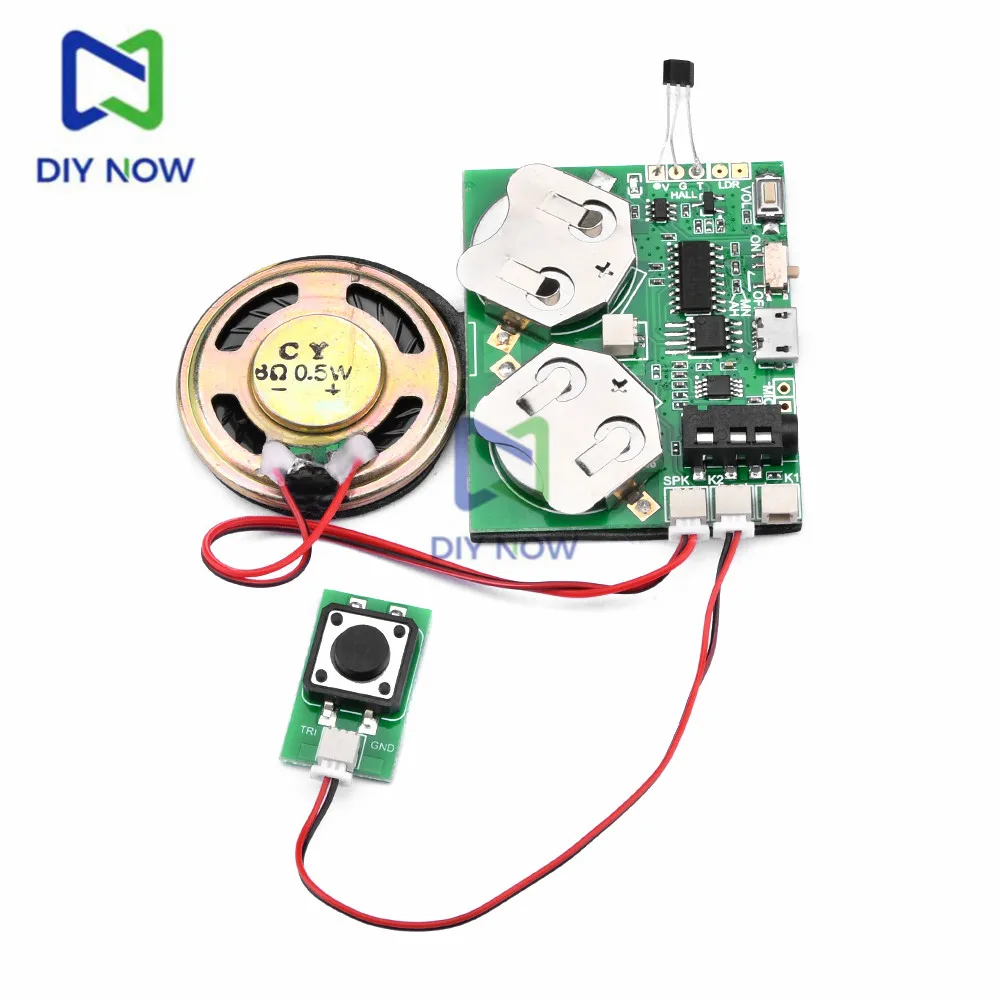 4M Optical Magnetic Voice USB Greeting Card Movement MP3 Music Module for DIY Toys Creative Gifts