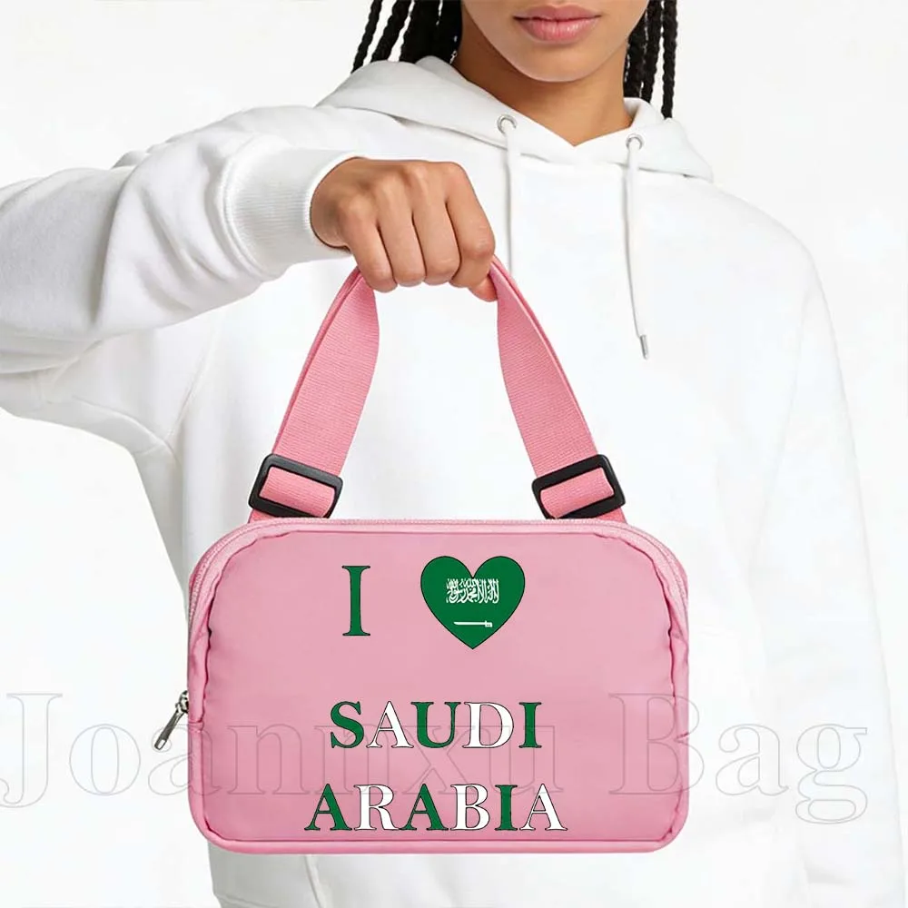 

Поясная сумка-кошелек для бега с флагом Саудовской Аравии, эластичная, водонепроницаемая, для телефона, спортивная, облегающая, для занятий спортом