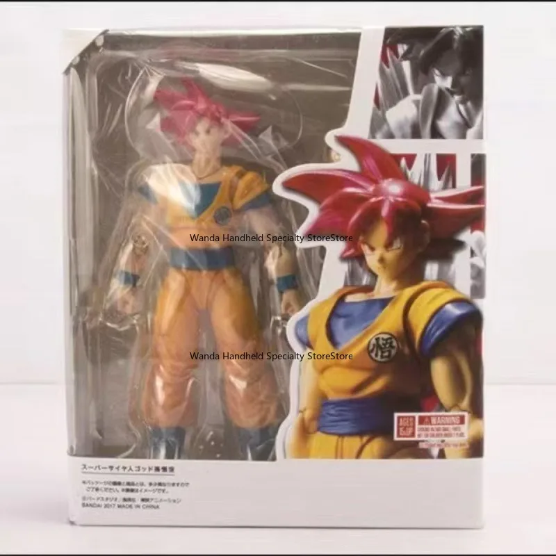 

В наличии Dragon Ball Красные волосы Wukong One Piece Saint Seiya Статуя украшения Анимационная фигурка Персонажи фильмов подарок на день рождения