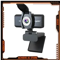 1080p USB Webcam with Microphone PC Camera 30fps HD Full Camera Manual Focus Webcam for Computer PC Real-time Video Conference