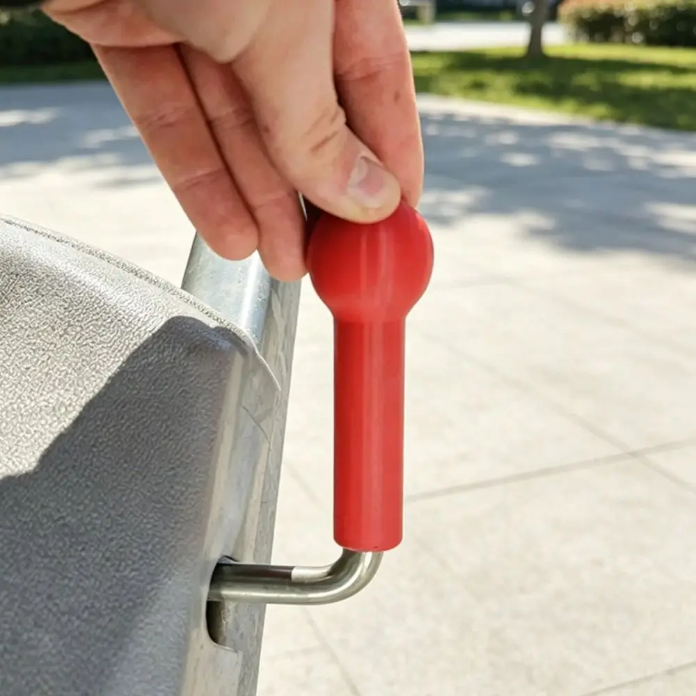 3D Printed RV Support Wheel Knob Replacement Easy Install Caravan Jockey Wheel Handle Durable Handle Manoeuvring Handle For RV