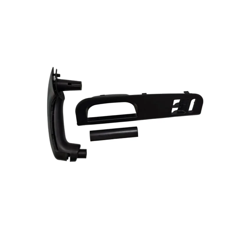 One Set for TWO Doors Black Color Interior Grab Handle Cover and Window Switch Panel Bezel Door Handle Trim Set for VW Golf MK4