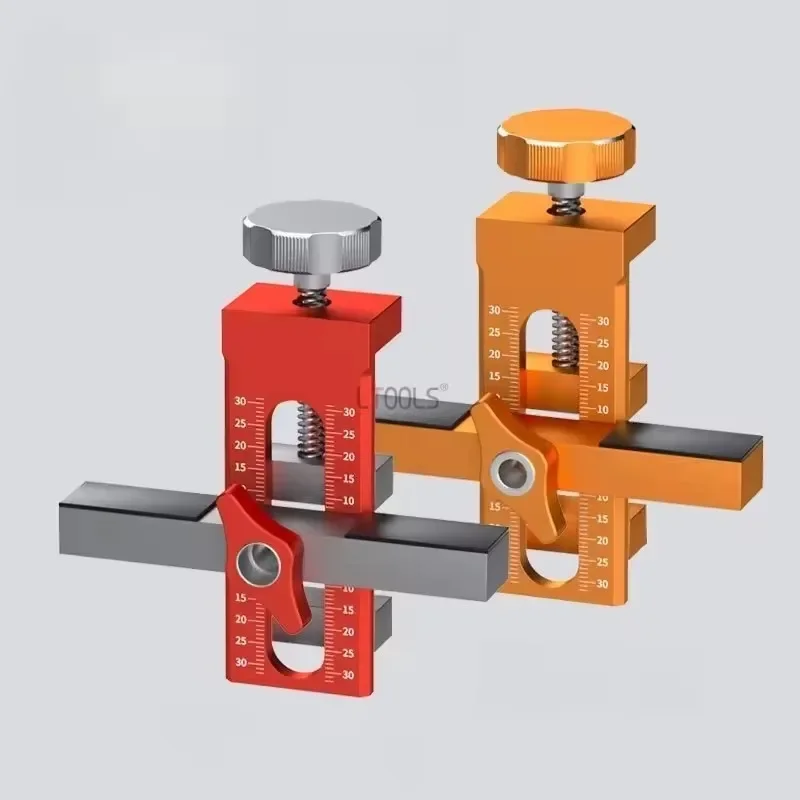 Multi Functional Cabinet Door Mounting Assistant Door Panel Quick Leveling Installation Jig Wooden Furniture Connector Puncher