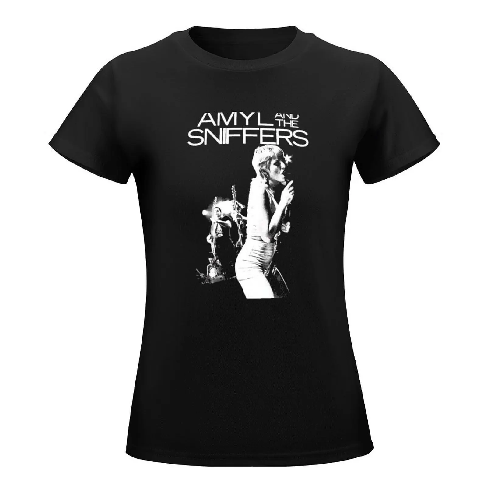 Amyl and The Sniffers T-Shirt aesthetic clothes korean fashion female graphics tops Women