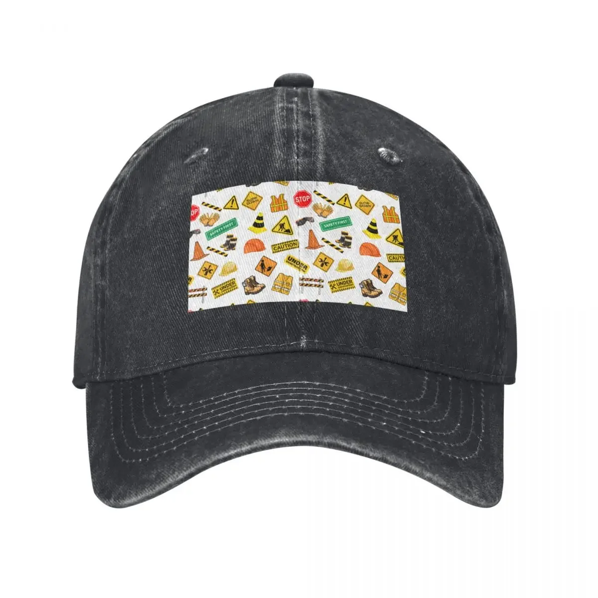 Casquette de baseball avec motif de construction sans couture pour homme et femme, chapeau de gentleman pour l'alpinisme