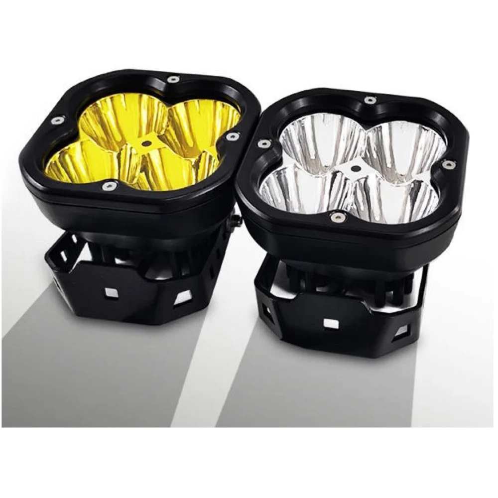 5 Inch Offroad LED Pod Light, 1PC IP68 Waterproof Off-Road Driving Fog Light for 4x4 4WD Trucks ATVs UTVs SUVs Roof Bumper Mount