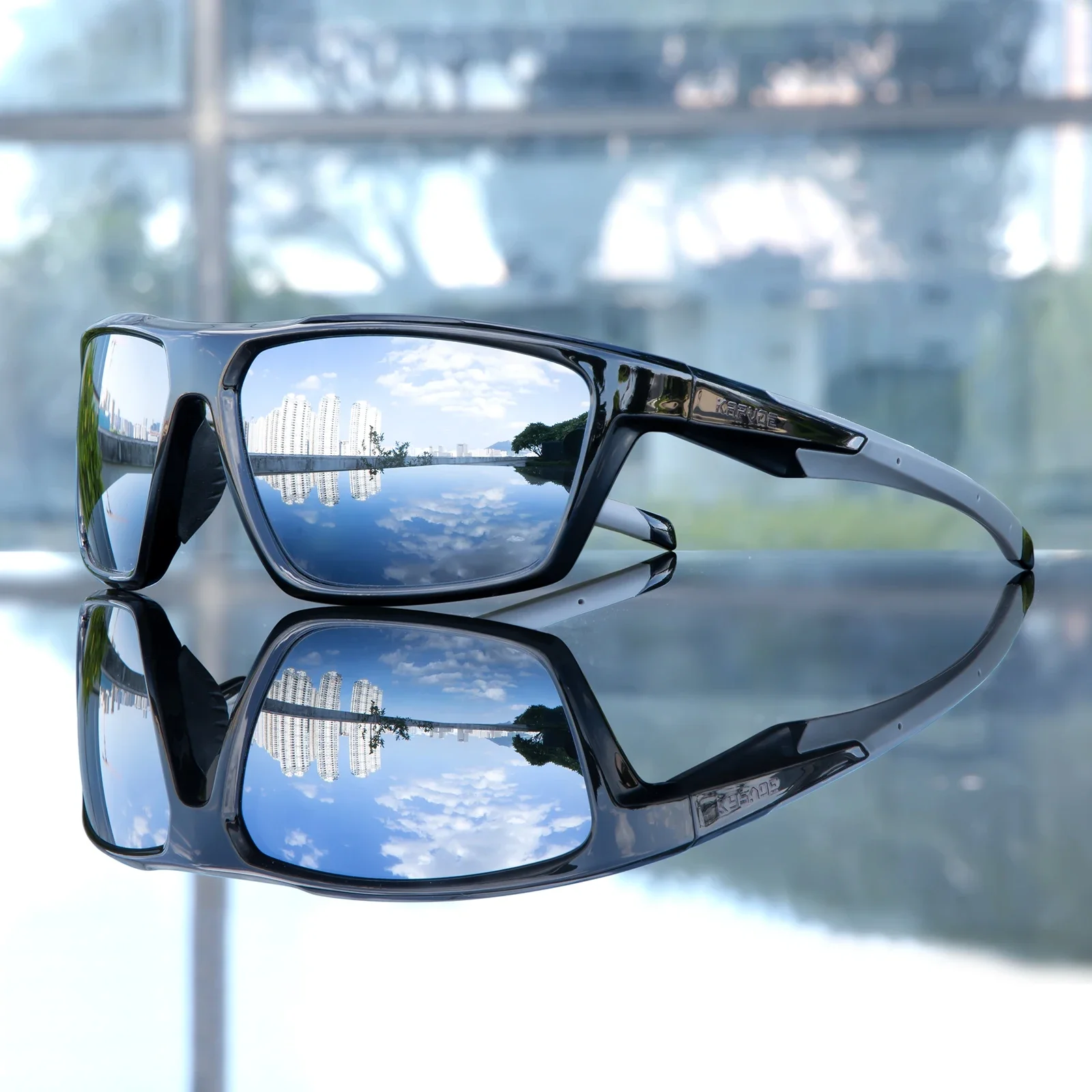 คาปโว่แว่นตากันแดดกีฬากลางแจ้งแว่นตากันแดดโพลาไรซ์แว่นตาขี่จักรยาน UV400 ผู้ชายแว่นตาแฟชั่นผู้หญิงขับรถแว่นตาปีนเขา