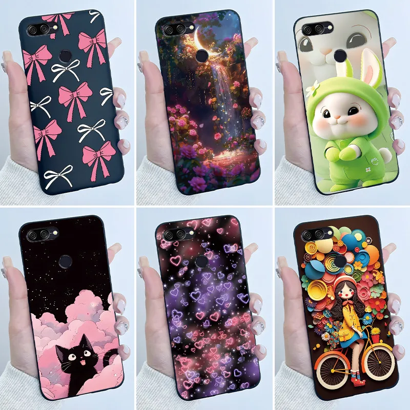 Чехол для ASUS Zenfone Max Plus M1 ZB570TL X018D X018DC, милый чехол с изображением кролика, мягкий силиконовый чехол из ТПУ для Zenfone MaxPlus M1, чехол