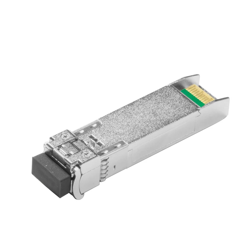 Módulo óptico multimodo SFP + de fibra Dual, 10 Gigabit, distancia de transmisión, velocidad de 300M, 10G, enchufe de interfaz LC doble, envío