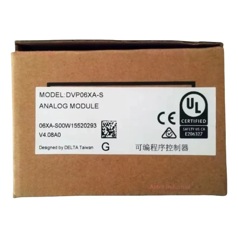 DVP06XA-S Analog Module PLC Expansion 6AI 2AO Industrial Control 24V