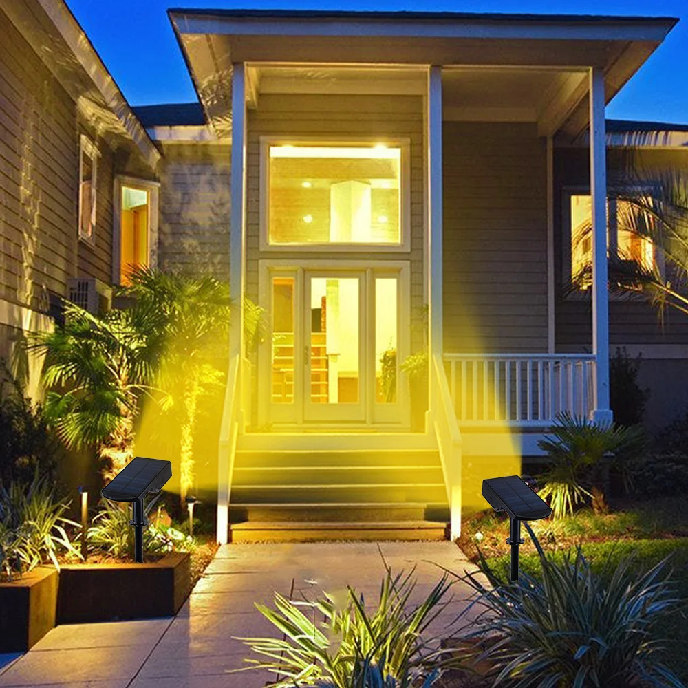 Solar Light for Outdoor Landscape IP65 Waterproof Garden Countyard Solar LED Lamp 3000K 6000K Street Wall Lamp Tree Decoration