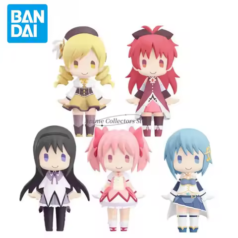 Bandai Anime Puella Magi Madoka Magica Action Figures Kaname Madoka Akemi Homura Miki Sayaka Sakura Kyouko Tomoe Mami Model