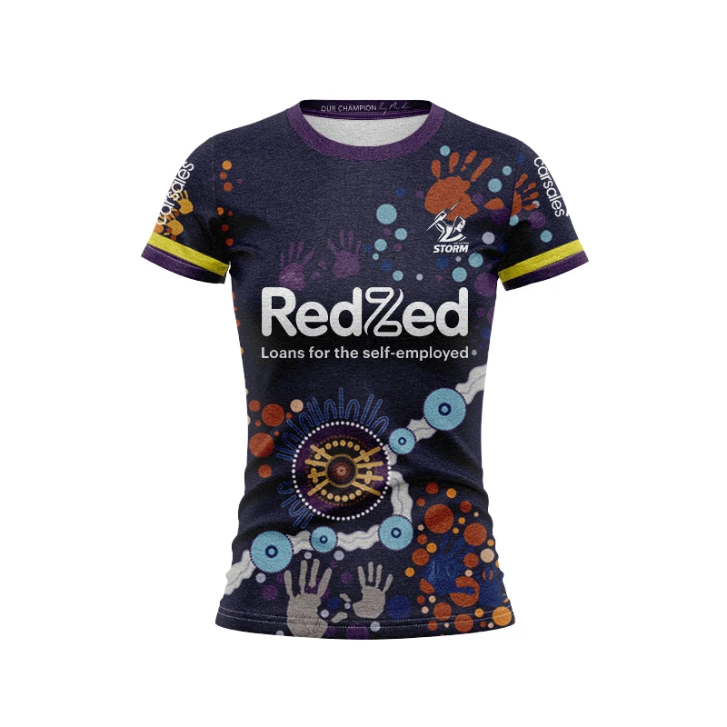 Women\'s Storm Rugby NRL Women\'s Edition, Decoration, Tourists, Homeless/Homeless/Outgoing Clothing, 2024 New Product Indigenous