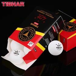 TIBHAR 3 Stars Seamless Table Tennis Balls ITTF Standards New ABS Material Professional 40+ Ping Pong Balls for Competitions