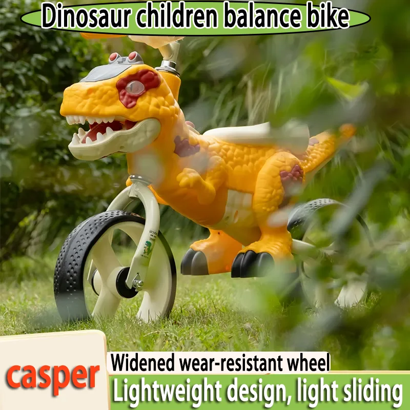 

Children Bicycle Dinosaur Balance Bike Baby Walker 1-8 Years Old Pedal Scooter Boys Girls Birthday Gift Tricycle