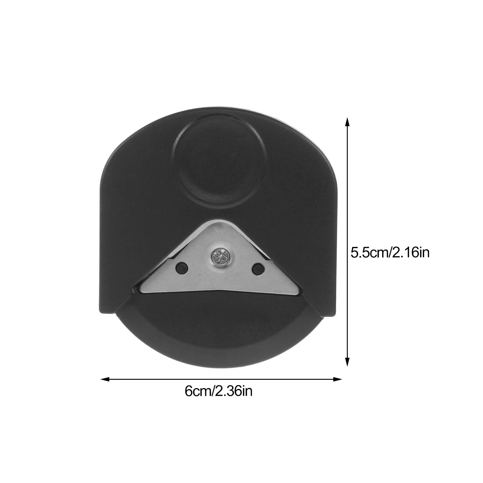 2Pcs Paper Rounder Punch Clean Rounded Cuts Photo Trimmer Stainless Steel R4 Radius Scrap Holder