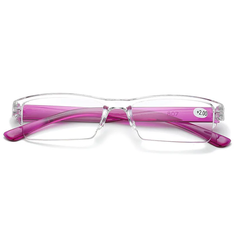 Lunettes de lecture carrées portables pour hommes et femmes, lunettes presbytes, ultra légères, résistantes, + 1, + 1.5, + 2, + 2.5, + 3, + 3.5, + 4