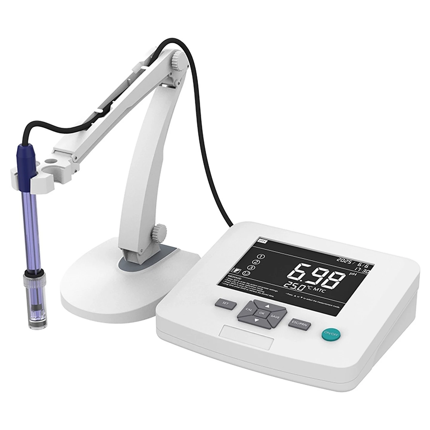 PH meter desktop acidity meter laboratory conductivity meter ORP/MV multi-parameter water quality tester