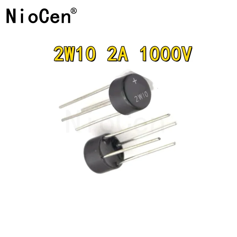 10PCS 2W10 Diode Bridge Rectifier 2w10 2A 1000V