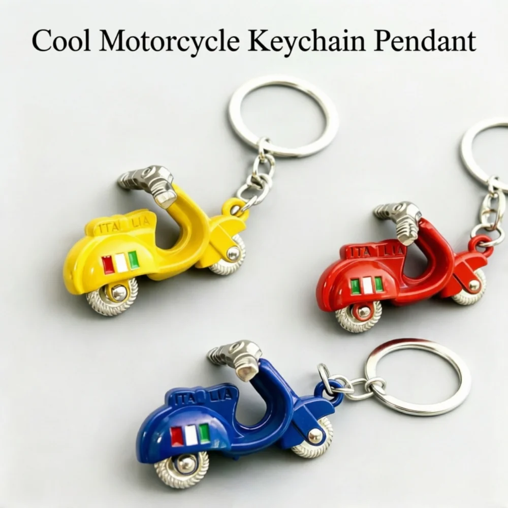 

Creative and Cool Motorcycle Keychain Pendant Simulated Electric Vehicle Design Keychain Racing Driver Commemorative Gift Car