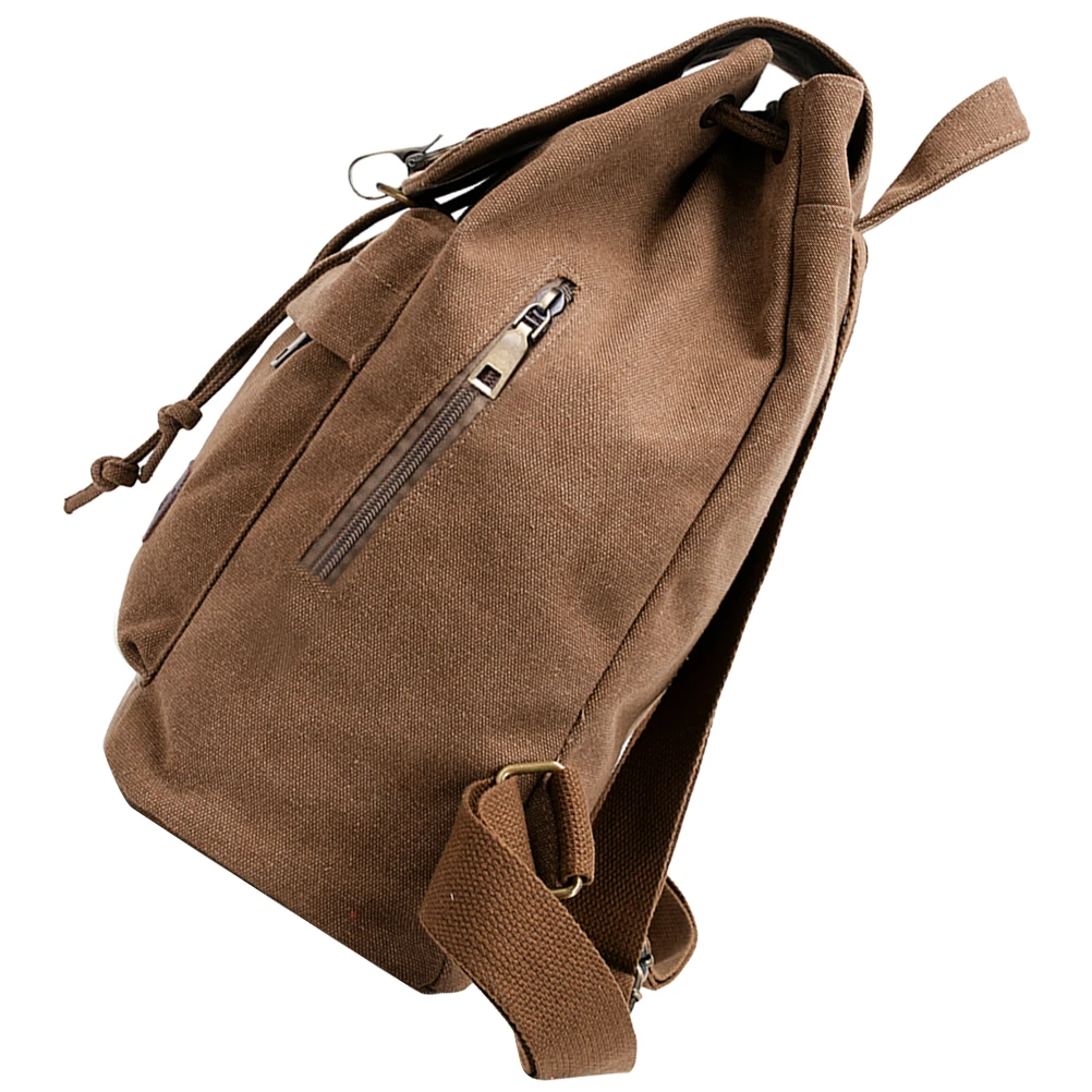 

Large Capacity Canvas Backpack Lightweight Travel Bag Shoulder Backpack Casual Outdoor School Bag for Students