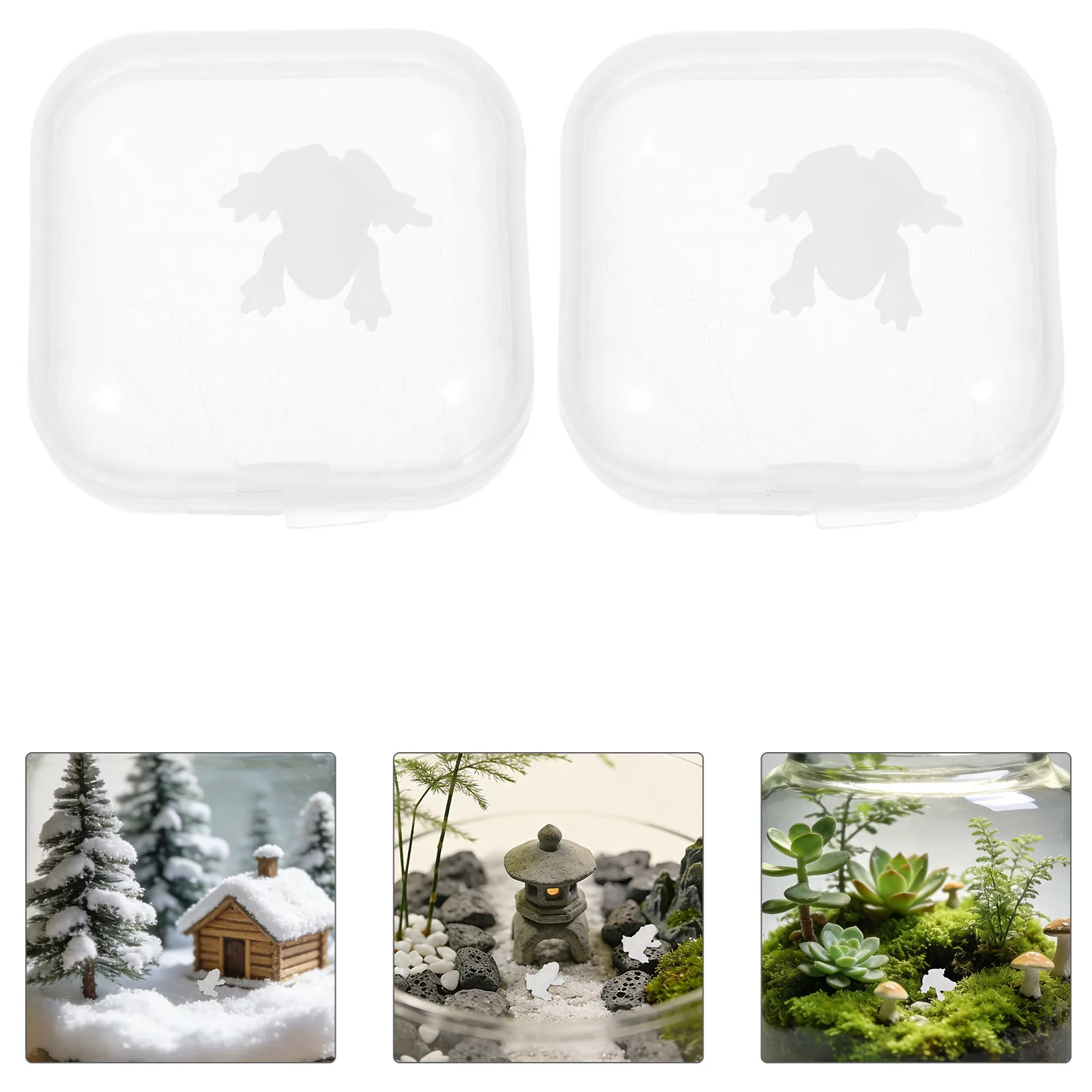 

10 шт. миниатюрных фигурок лягушек из смолы, реалистичные, 15 мм, пластиковые, для украшения, для создания микроландшафтов, для изготовления ювелирных изделий