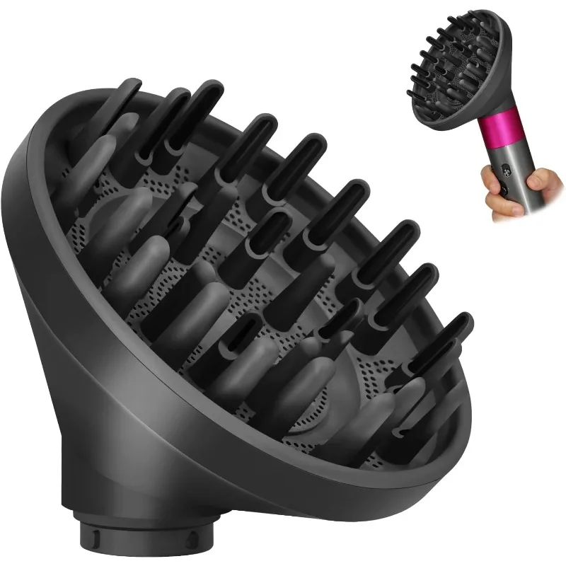 

Replacement Diffuser for Dyson Supersonic Hairdryer HS01/HS05 - Universal Stereotype Hair Head Diffuser for Airwrap HS01/HS05