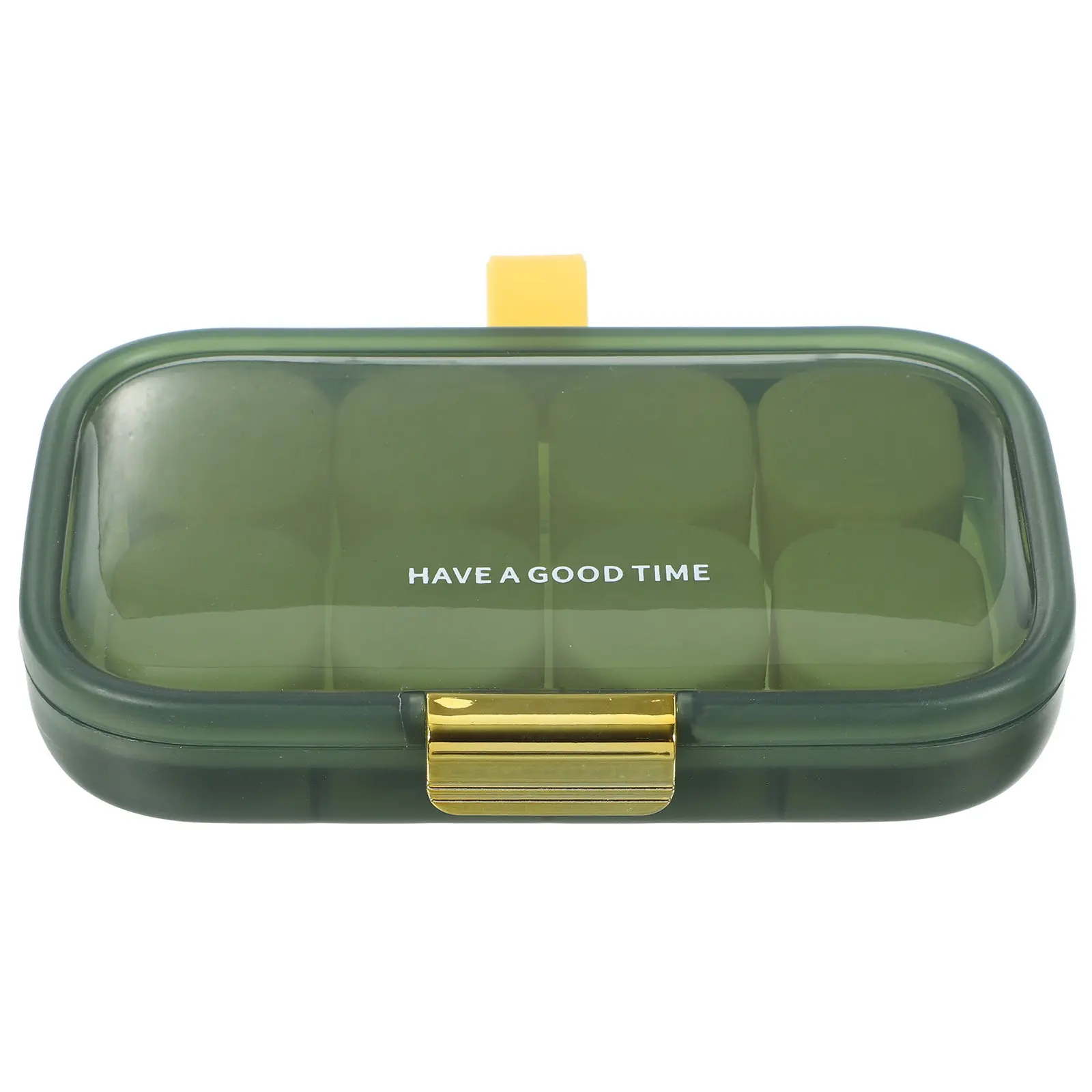 Medicine Case Stable Sturdy Portable Pill Organizer Small Daily Storage Box Safe Lid Design Cases