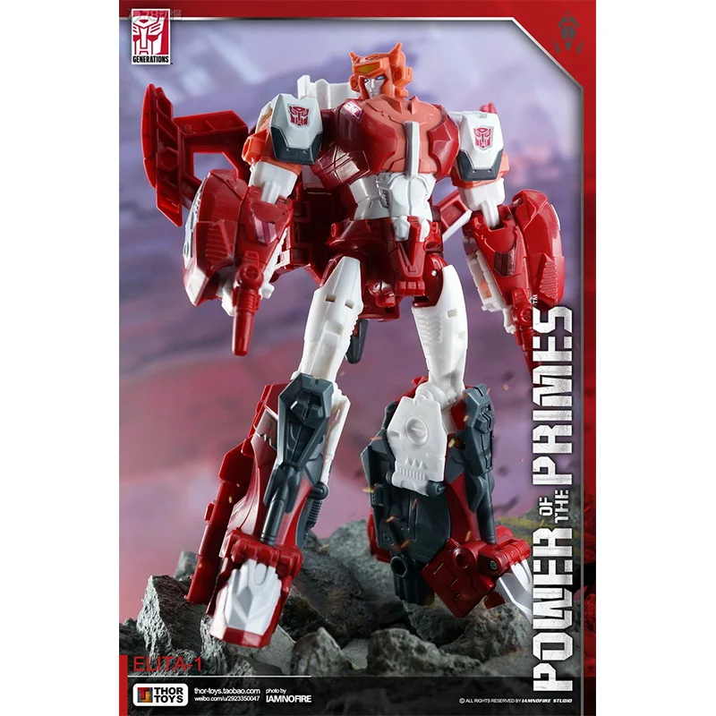 Hasbro TransDevices Power of the Primes Elita-1 18cm Voyager aqAnime Action Figure Modèle Jouet Original Collection Cadeau