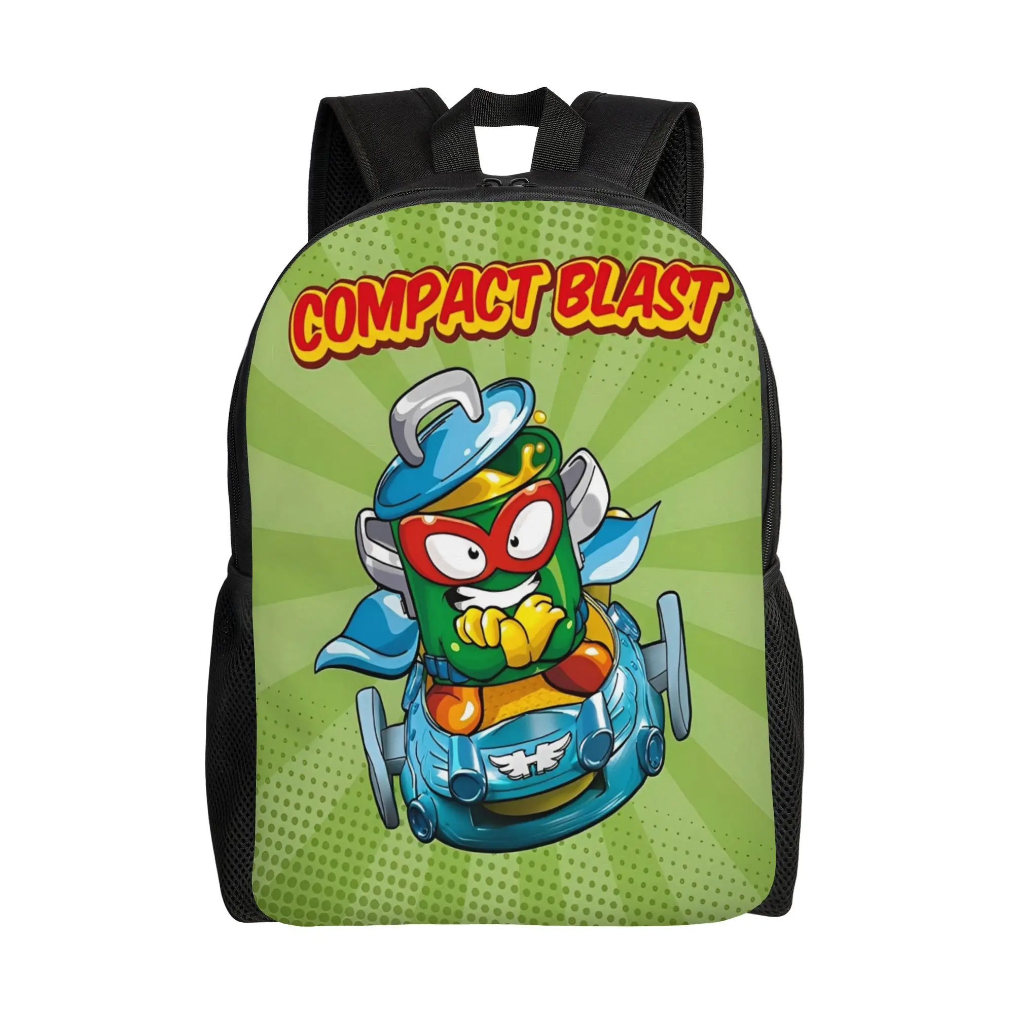 Super Zings Compact Blast Backpack  University Backpacks Teen Casual High School Bags High Quality Pattern Rucksack