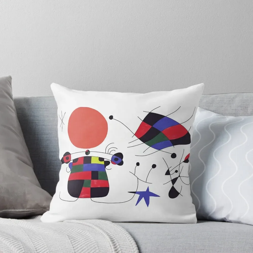 Joan Mirò #3 Throw Pillow Christmas Throw Pillows Covers Sofa Cushion Pillow