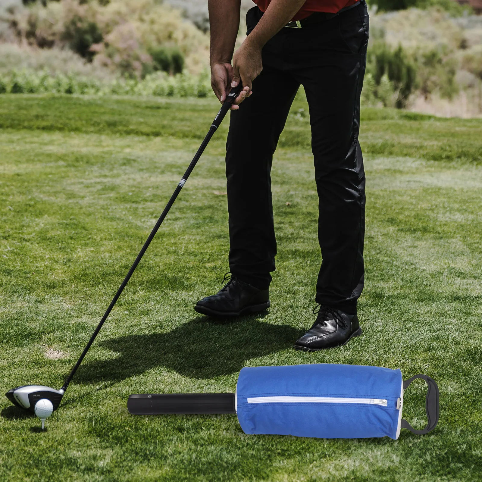 حقيبة منتقي كرة الجولف المحمولة القابلة للفصل، مقبض حمل، مجموعة الحقيبة، ملحقات ممارسة كرة الجولف #1
