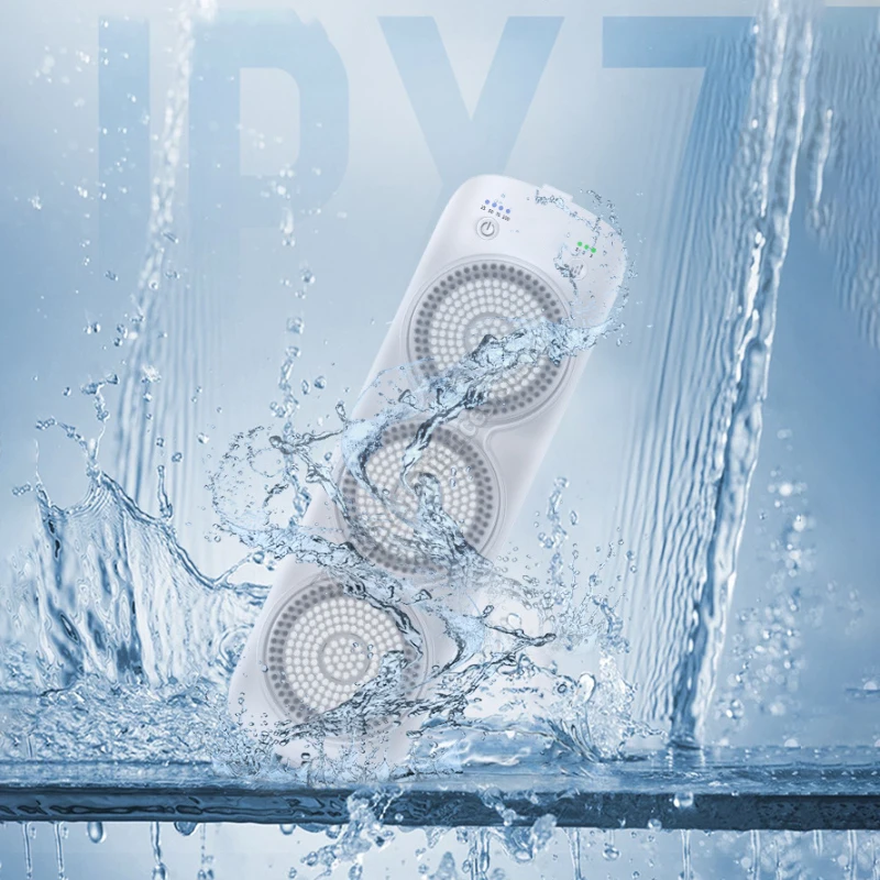 Electric Scrubbing Device Back Massage Automatic Scrubbing Dirt Removal Lazy Back  Soft Bristled Scrubbing Brush Massage